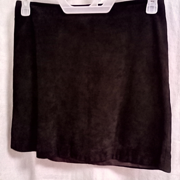 🍭Banana republic 100% Leather mini skirt size 10 - Picture 4 of 12